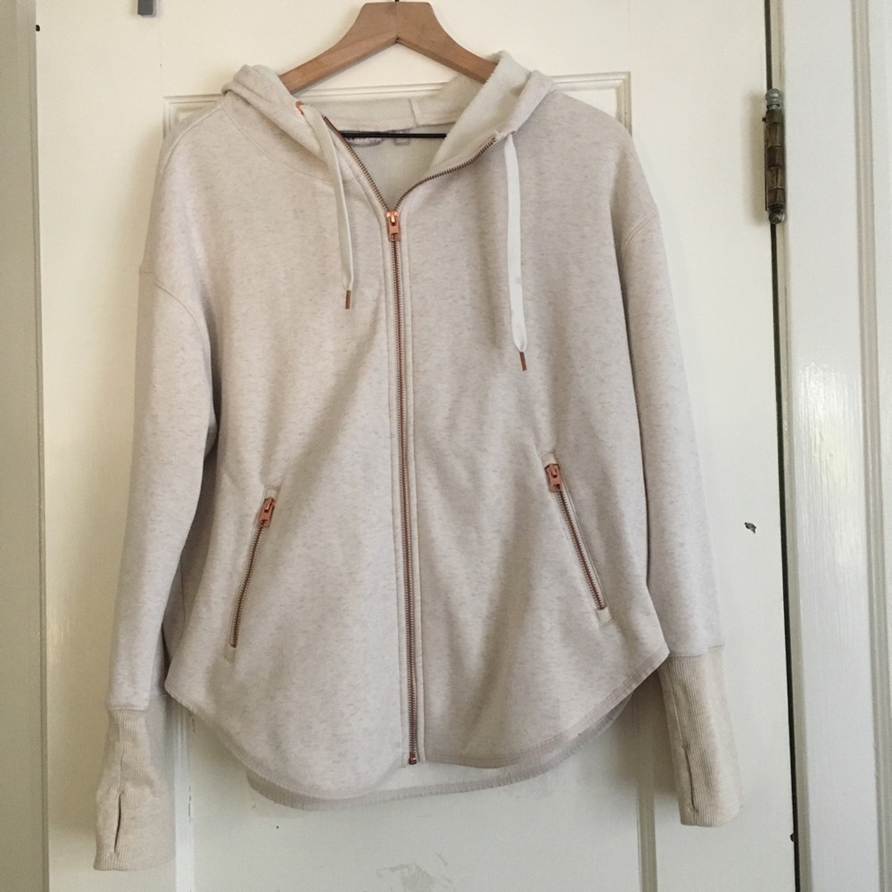 Athleta Zip-up Sweatershirt